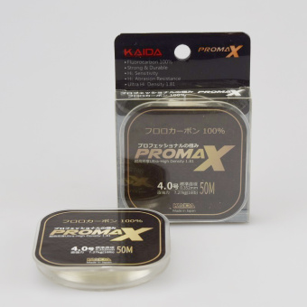 Флюорокарбон KAIDA Promax, 50м, 4.0PE, 16LB ⏩ Профессиональные консультации. ✈️ Оперативная доставка в любой регион. ✔️ Низкие цены. ➡️ Вы останетесь довольны! ✌️ Заказать:☎️ +375 29 662 27 73