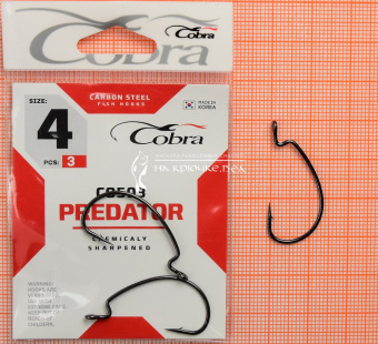 Крючки Cobra L-Worm CO503 CO503-004. ⏩ Профессиональные консультации. ✈️ Оперативная доставка в любой регион. ☎️ +375 29 662 27 73
