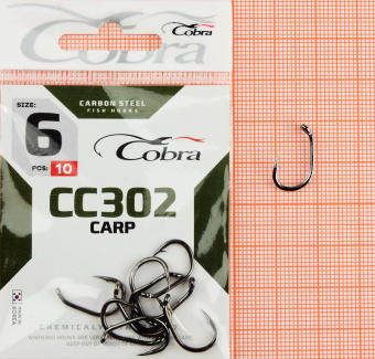 Крючки Cobra CC302 (Carp Matsui) CC302-006 ⏩ профессиональные консультации. ✈️ Оперативная доставка в любой регион. ☎️ +375 29 662 27 73
