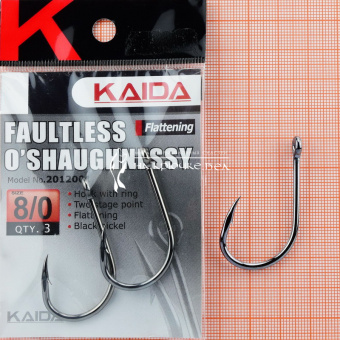 Крючки С колечком Kaida Faultless o`shaughnessy, #8/0 ⏩ Профессиональные консультации. ✈️ Оперативная доставка в любой регион. ✔️ Низкие цены. ➡️ Вы останетесь довольны! ✌️ Заказать:☎️ +375 29 662 27 73
