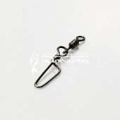 Карабин с вертлюжком KAIDA Rolling Swivel with coastlock Snap (3024), 4кг, 3024-14, уп 10шт. ⏩ Профессиональные консультации. ✈️ Оперативная доставка в любой регион. ✔️ Низкие цены. ➡️ Вы останетесь довольны! ✌️ Заказать:☎️ +375 29 662 27 73