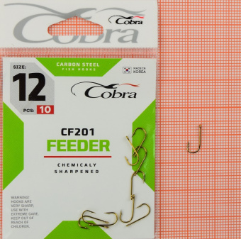 Крючки Cobra CF201 (Feeder Classic) CF201-012 ⏩ профессиональные консультации. ✈️ Оперативная доставка в любой регион. ☎️ +375 29 662 27 73
