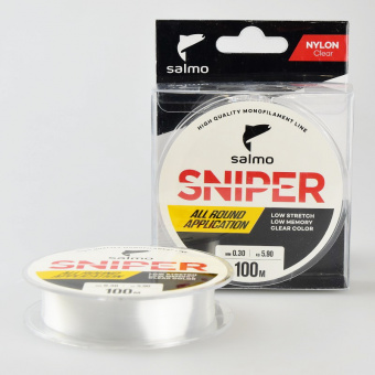Леска SALMO Sniper 0.30 мм, 100 м. ⏩ Профессиональные консультации. ✈️ Оперативная доставка в любой регион. ☎️ +375 29 662 27 73