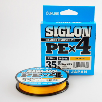 Плетенка Sunline Siglon PE X4 3.0 PE 150 м Orange. ⏩ Профессиональные консультации. ✈️ Оперативная доставка в любой регион.