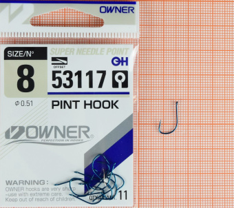 Крючки Owner 53117 (Pint Hook), #8, Для фидера ⏩ Профессиональные консультации. ✈️ Оперативная доставка в любой регион. ✔️ Низкие цены. ➡️ Вы останетесь довольны! ✌️ Заказать:☎️ +375 29 662 27 73
