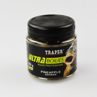 Бойлы Traper, Ultra Boilies 12мм, 100г, Ананас ⏩ Профессиональные консультации. ✈️ Оперативная доставка в любой регион. ✔️ Низкие цены. ➡️ Вы останетесь довольны! ✌️ Заказать:☎️ +375 29 662 27 73