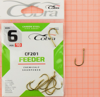 Крючки Cobra CF201 (Feeder Classic) CF201-006 ⏩ профессиональные консультации. ✈️ Оперативная доставка в любой регион. ☎️ +375 29 662 27 73
