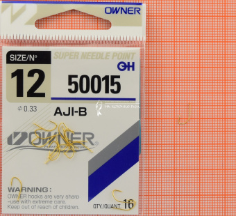 Крючки Owner 50015 (Aji-B), #12, Для фидера ⏩ Профессиональные консультации. ✈️ Оперативная доставка в любой регион. ✔️ Низкие цены. ➡️ Вы останетесь довольны! ✌️ Заказать:☎️ +375 29 662 27 73
