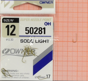 Крючки Owner 50281 (Sode Light), #12, На плотву, леща ⏩ Профессиональные консультации. ✈️ Оперативная доставка в любой регион. ✔️ Низкие цены. ➡️ Вы останетесь довольны! ✌️ Заказать:☎️ +375 29 662 27 73
