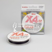 Шнур 4-х жильный KAIDA Sinking Feeder Braid X4, Dark Gray, SFBPE-16 ⏩ Профессиональные консультации. ✈️ Оперативная доставка в любой регион. ✔️ Низкие цены. ➡️ Вы останетесь довольны! ✌️ Заказать:☎️ +375 29 662 27 73